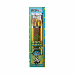 Sluggers Disposable 1.2g Apples and Bananas