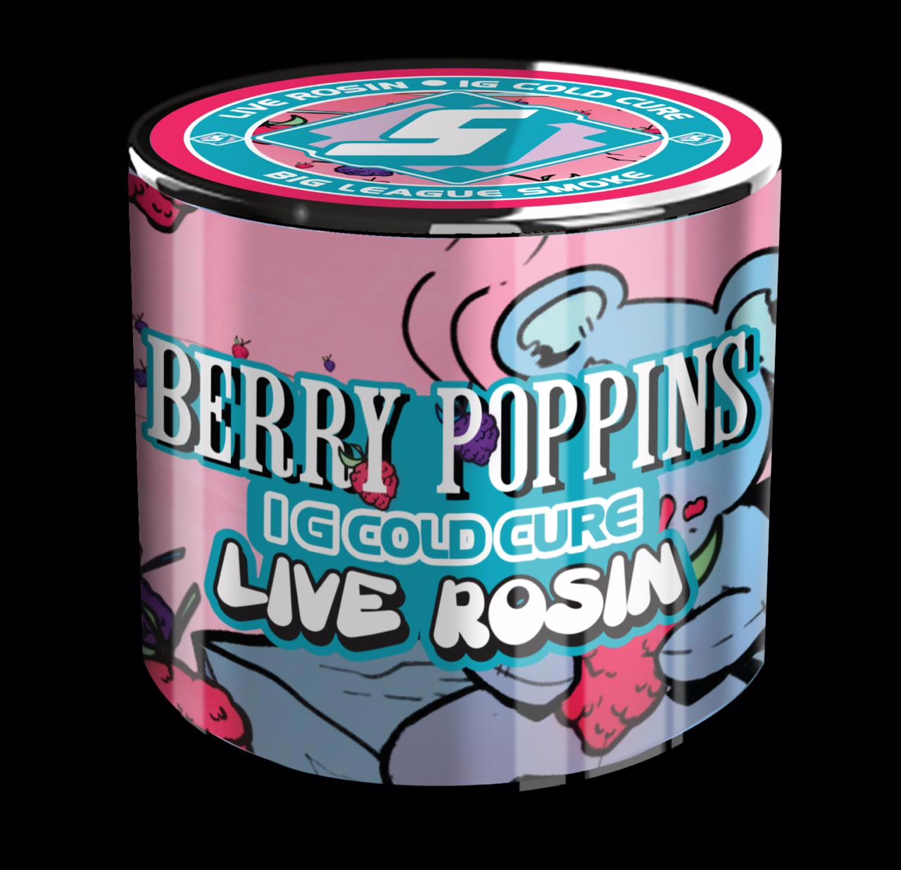 Berry Poppins Sluggers Live Rosin 1g 2 Berry Poppins Sluggers Live Rosin 1g