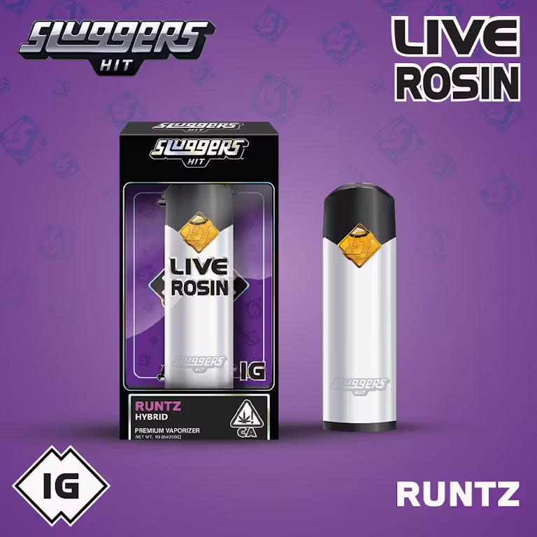 Runtz Sluggers Live Rosin Vape 1 Runtz Sluggers Live Rosin Vape