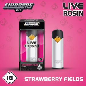 Strawberry Fields Sluggers Live Rosin Vape